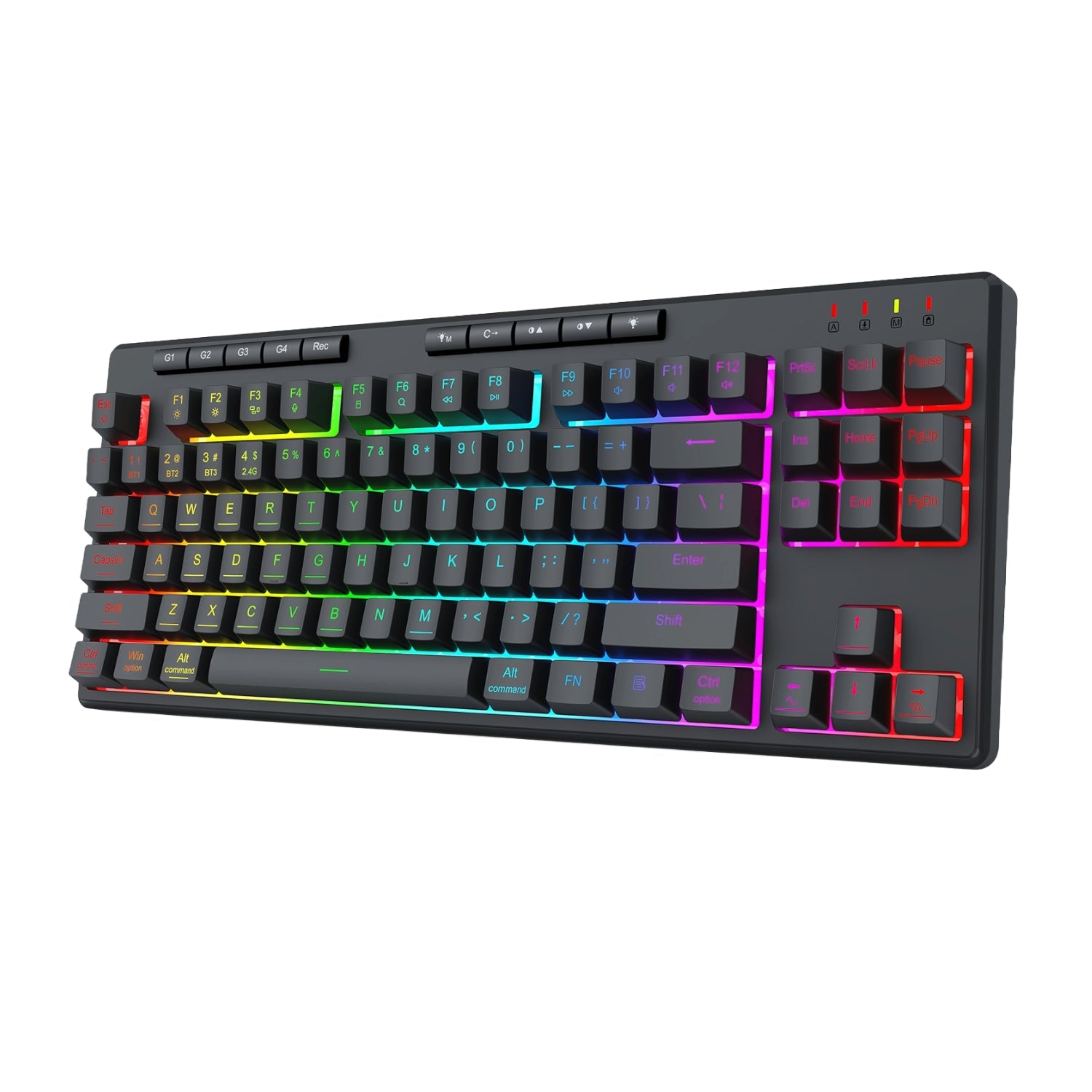 Redragon SHIVA PRO Wireless Keyboard - Black - Black