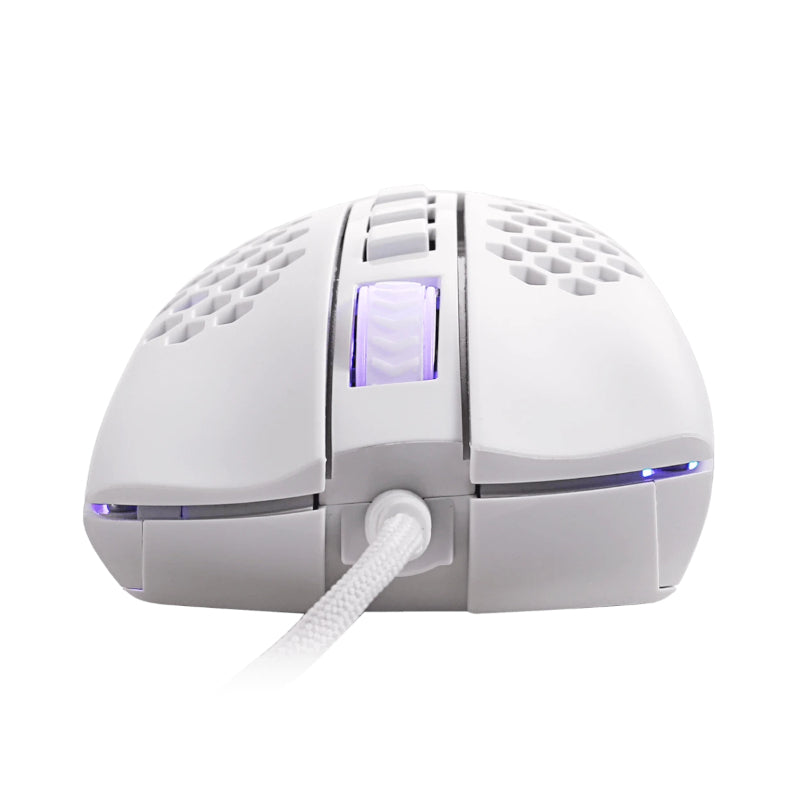 Redragon Storm Wired RGB Gaming Mouse - White - White