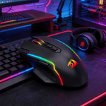 Redragon TAIPAN MAX 12000DPI Wireless Gaming Mouse - Black - Black