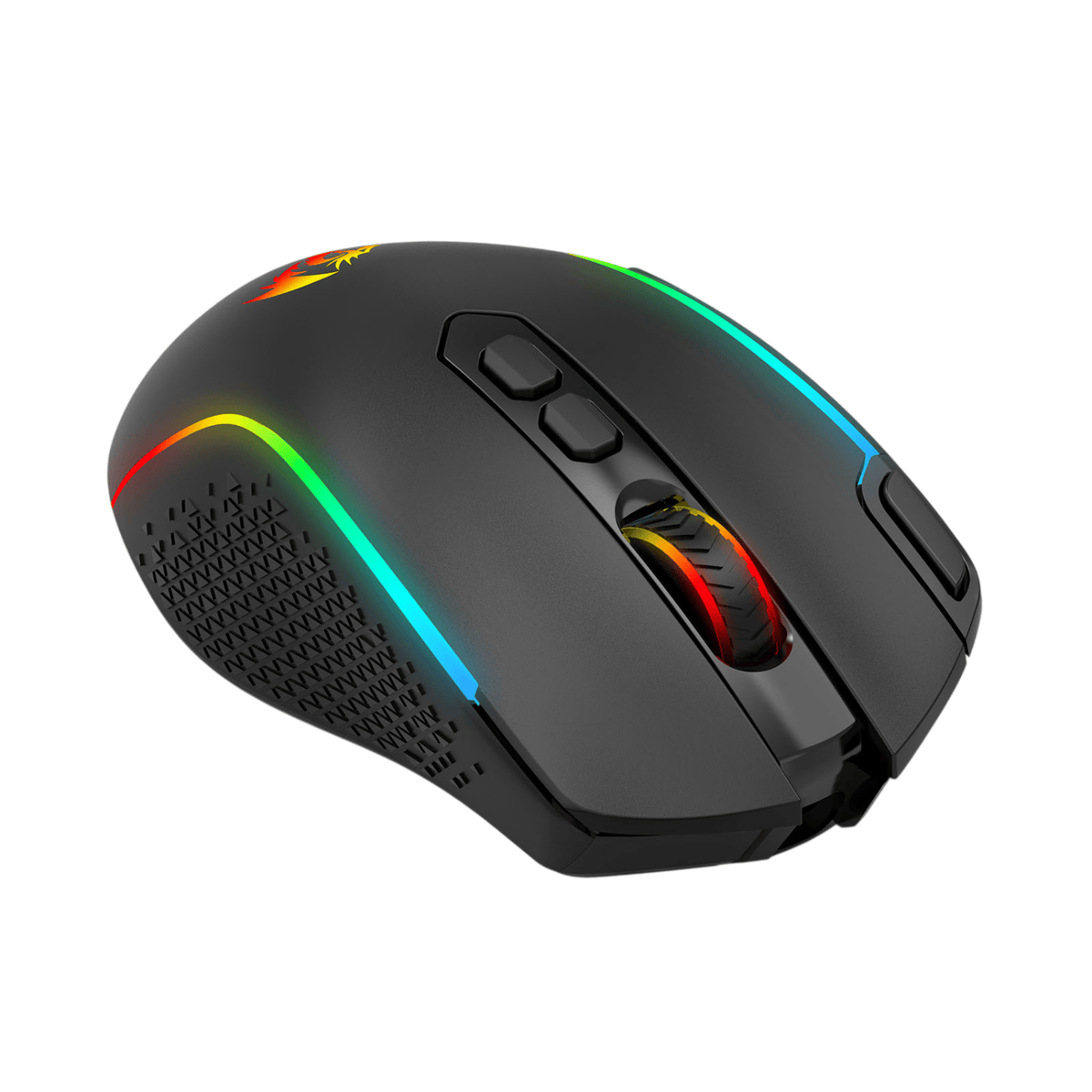 Redragon TAIPAN MAX 12000DPI Wireless Gaming Mouse - Black - Black