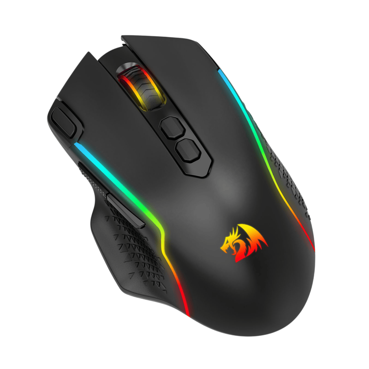 Redragon TAIPAN MAX 12000DPI Wireless Gaming Mouse - Black - Black