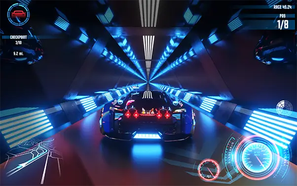 100Hz delivers smooth gaming experience
