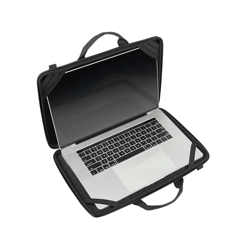 Rivacase 5131 Antishock Hardshell Laptop 15.6-inch - Black - Black