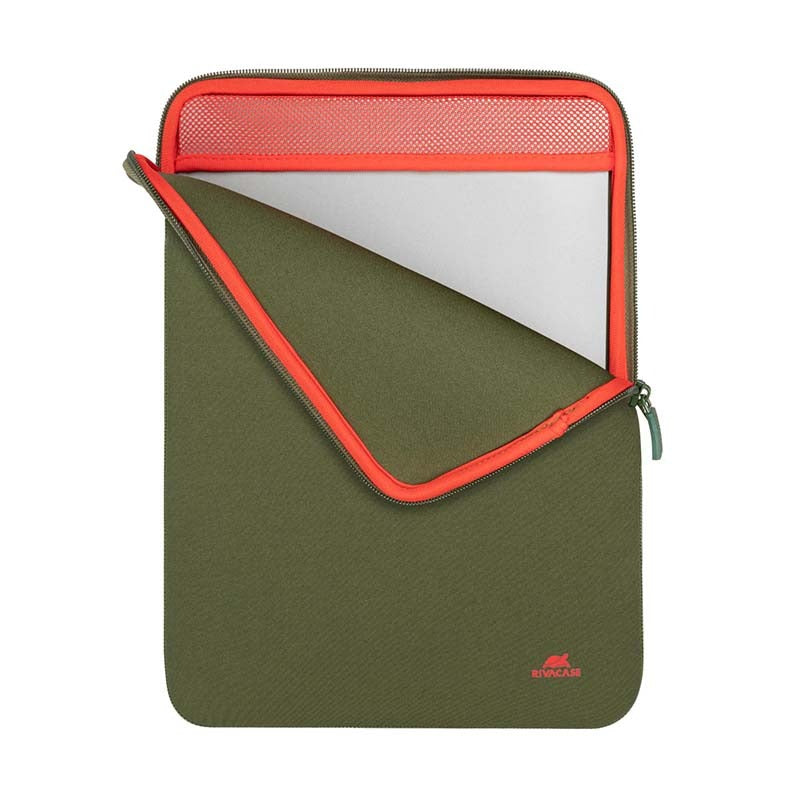Rivacase 5221 Antishock Sleeve MacBook 13 Inch - Khaki - Green