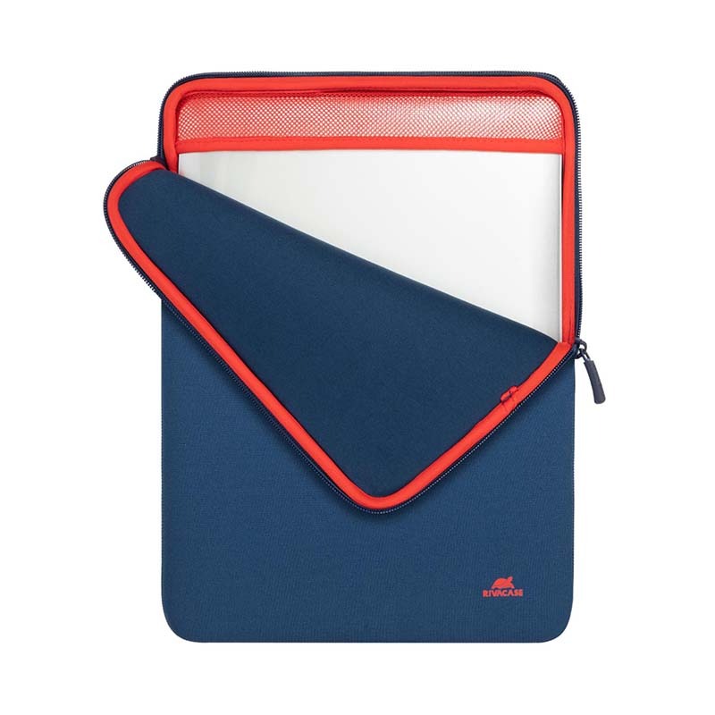 Rivacase 5226 Antishock Laptop Sleeve 15.6 Inch - Dark Blue - Blue