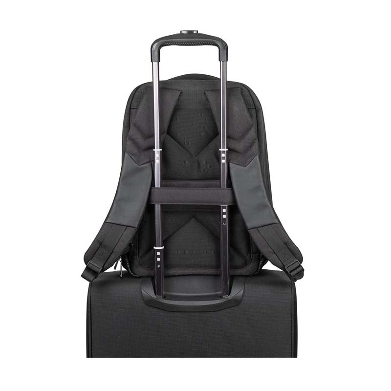 Rivacase 8126 Clark Eco Laptop Backpack 14 Inch - Black - Black
