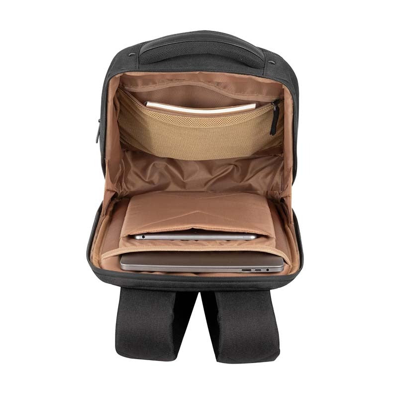 Rivacase 8126 Clark Eco Laptop Backpack 14 Inch - Black - Black