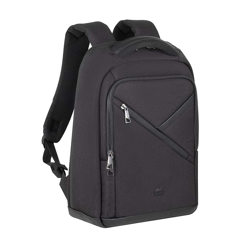 Rivacase 8126 Clark Eco Laptop Backpack 14 Inch - Black - Black