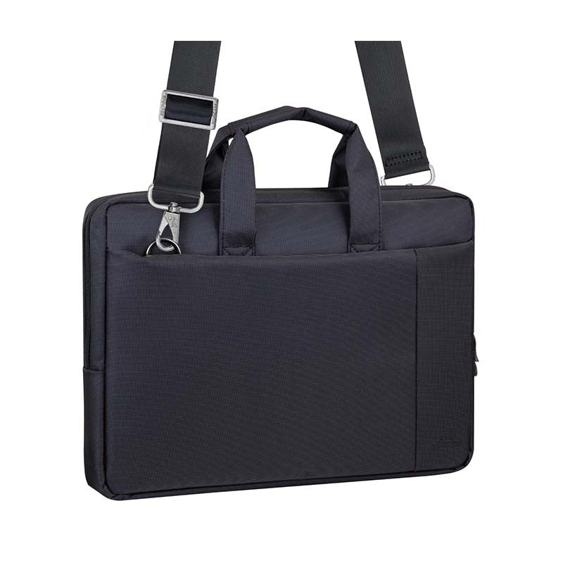 Rivacase 8231 Central Laptop Backpack 15.6 Inch - Black - Black