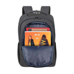 RivaCase 8262 Tegal ECO Laptop Backpack 15.6-inch - Black - Black