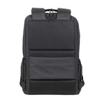 RivaCase 8262 Tegal ECO Laptop Backpack 15.6-inch - Black - Black