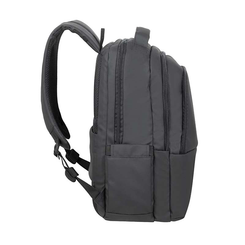RivaCase 8262 Tegal ECO Laptop Backpack 15.6-inch - Black - Black