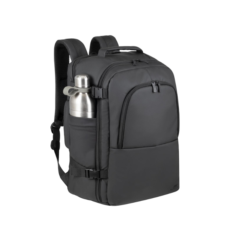 RIVACASE 8465 Tegal ECO Travel Laptop Backpack 17.3 Inch – Black - Black