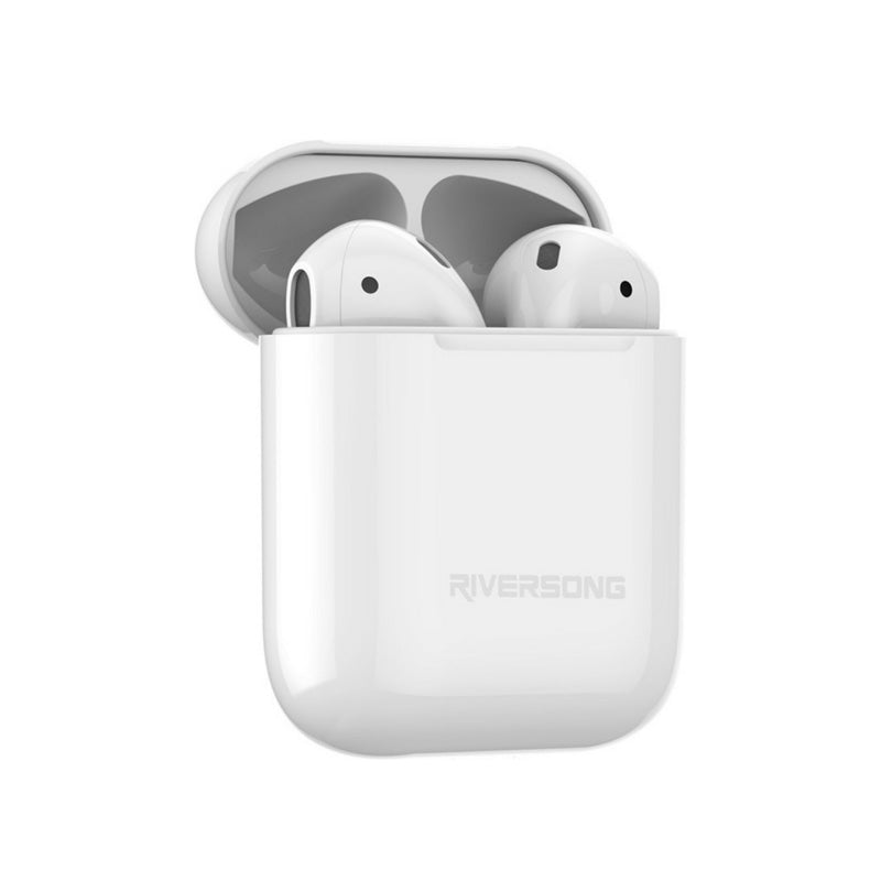 Riversong Air X5+ Lite True Wireless Earbuds - White - White