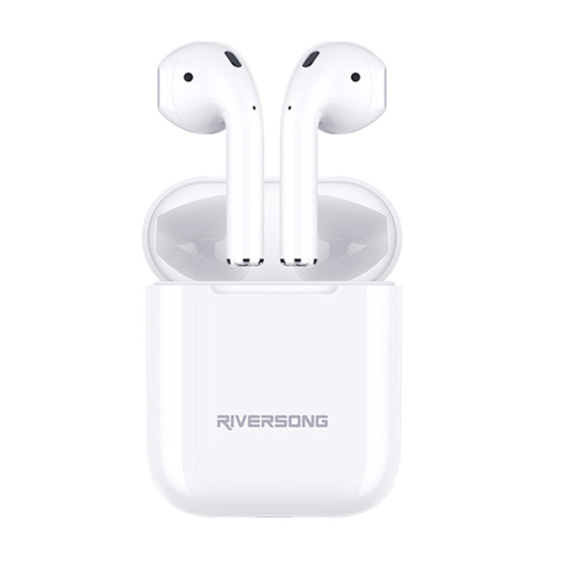 Riversong Air X5+ Lite True Wireless Earbuds - White - White