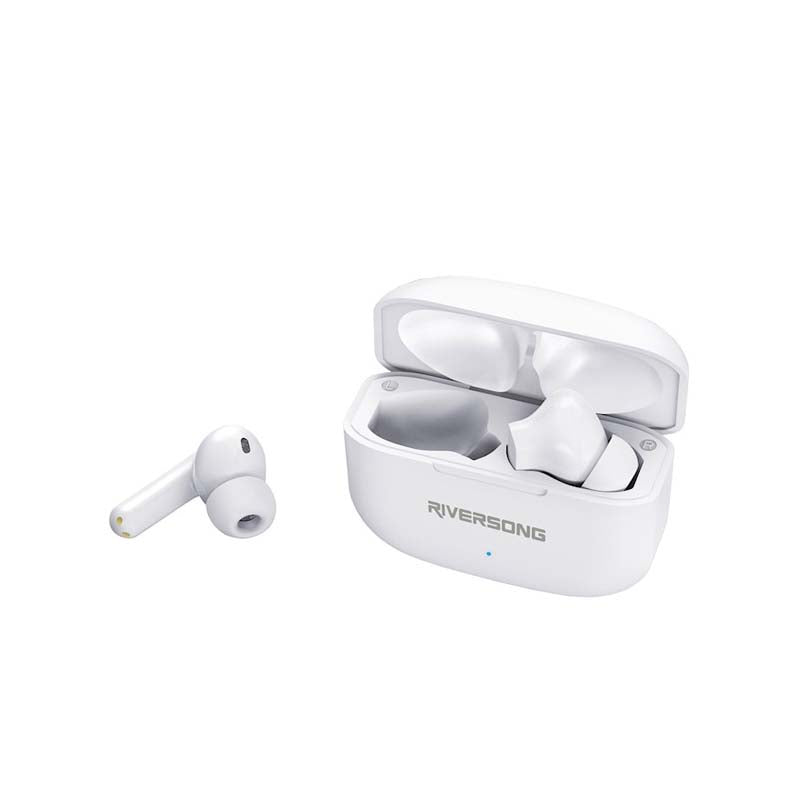 Riversong AirFly L6 True Wireless Stereo Earbuds - White - White