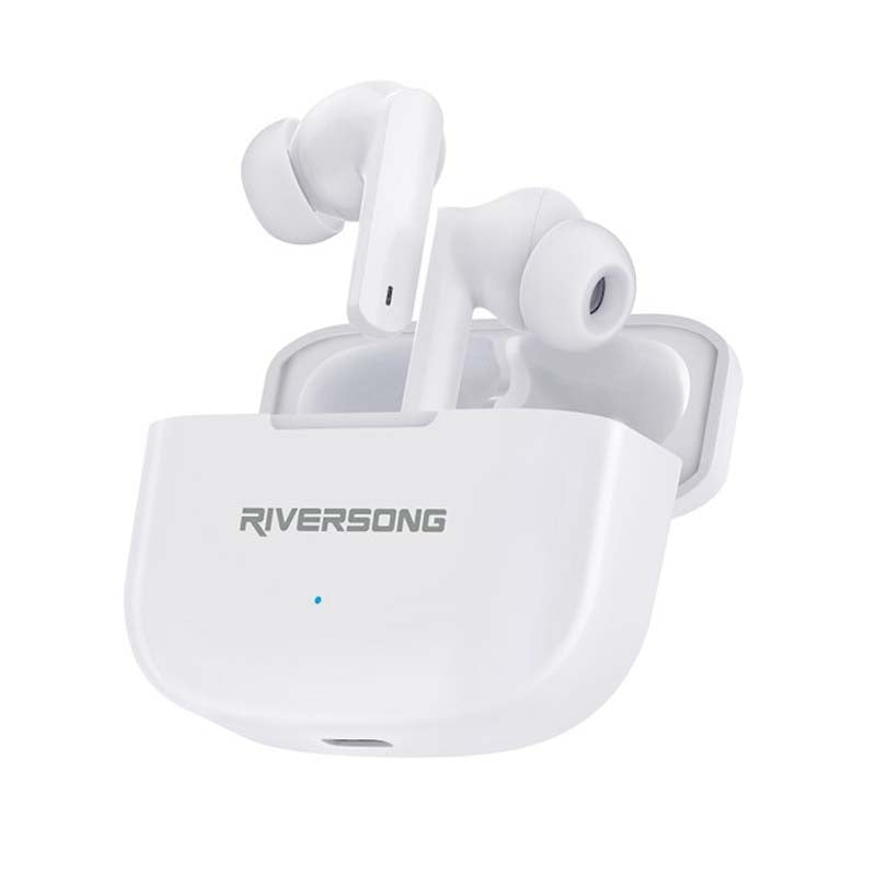 Riversong AirFly L6 True Wireless Stereo Earbuds - White - White