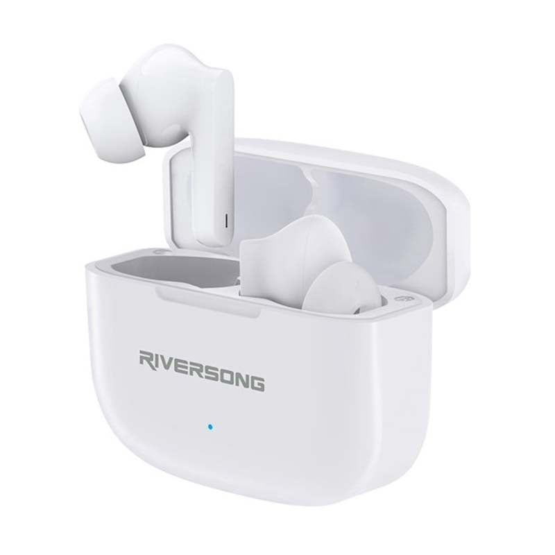 Riversong AirFly L6 True Wireless Stereo Earbuds - White - White
