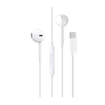Riversong Melody T+ Type C Classic Wired Earbuds - White - White