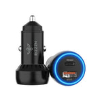 Rizzen Dual Rapid Car Charger 48W - Black - Black