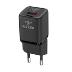 Rizzen Dual Rapid Wall Charger 33W - Black - Black