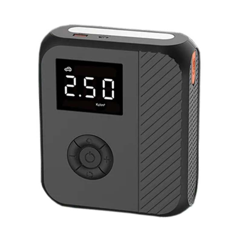 Rizzen Portable Jump Starter & Compressor 12,000mAh - Black