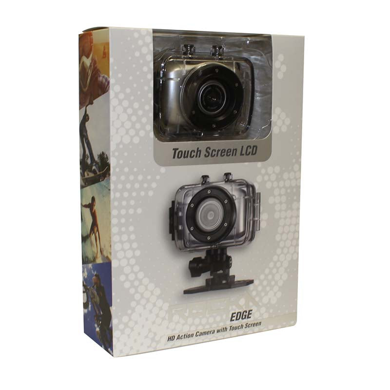 Rocka Edge Series HD Action Camera - Silver - Silver