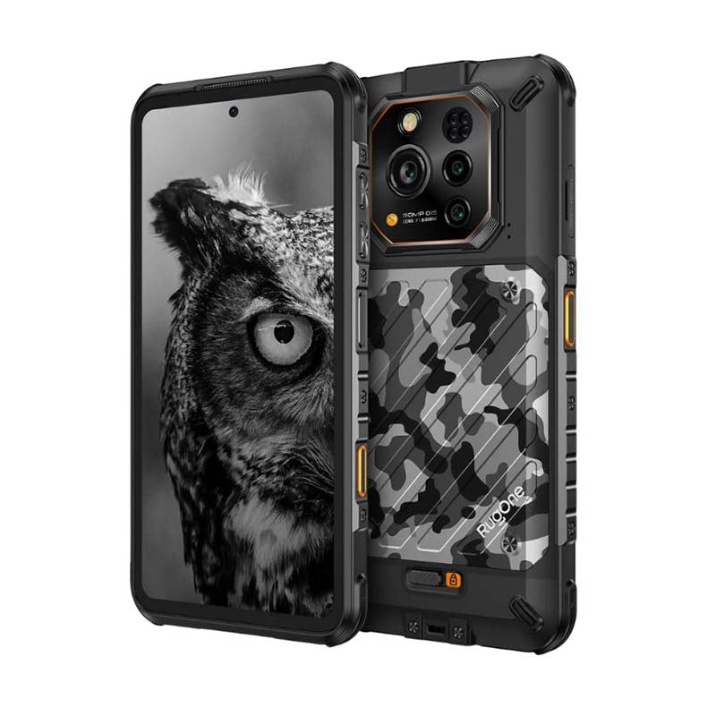 RugOne Xever 7 Rugged Phone 512GB - Black - Black