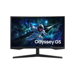 Samsung 32 inch Odyssey G55C QHD 165Hz Curved Gaming Monitor - Black - Black