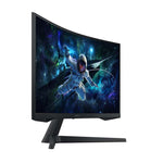 Samsung 32 inch Odyssey G55C QHD 165Hz Curved Gaming Monitor - Black - Black