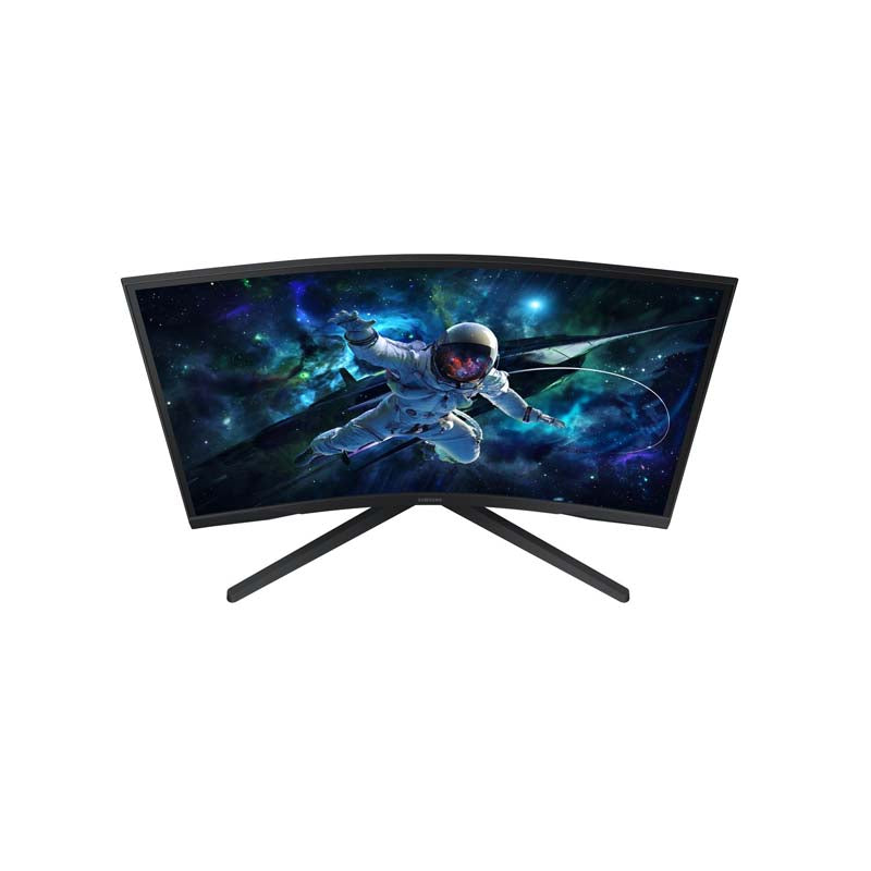 Samsung 32 inch Odyssey G55C QHD 165Hz Curved Gaming Monitor - Black - Black