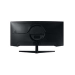Samsung 34 inch Odyssey G55T UWQHD 165Hz Gaming Monitor - Black - Black