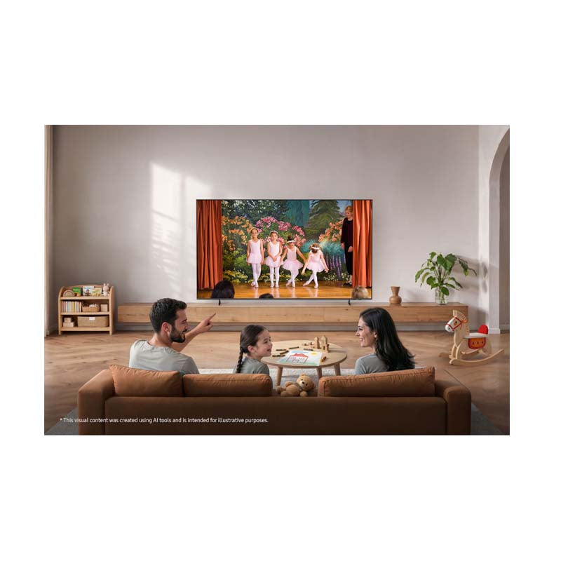 Samsung 65 Inch Crystal UHD 4K Vision AI Smart TV - Black
