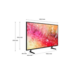 Samsung 65 inch Crystal UHD DU7000 4K Tizen OS Smart TV - Black