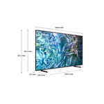 Samsung 65 inch QLED 4K Q60D Tizen OS Smart TV - Black