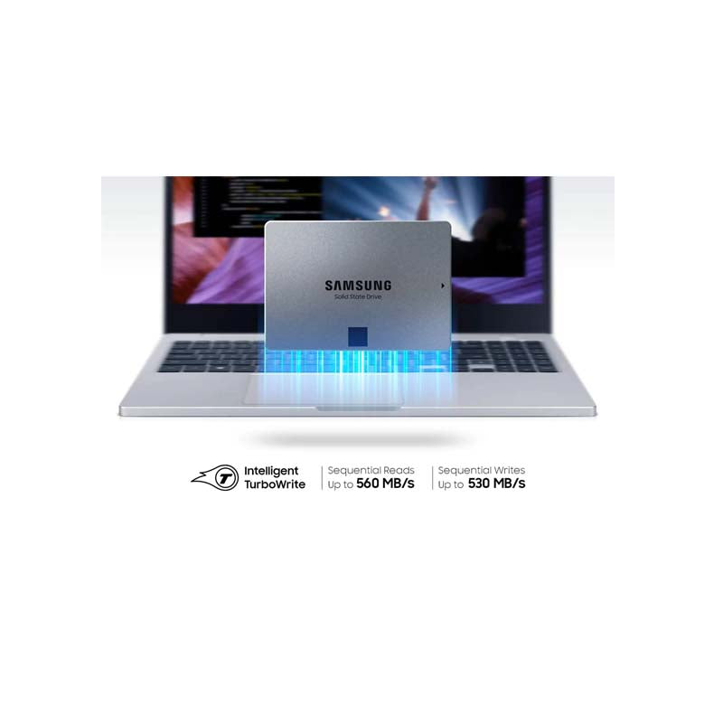 Samsung 870 Evo 1TB SATA 2.5 inch Solid State Drive - Black - Black