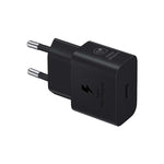 Samsung Galaxy 1 Port GAN Travel Adapter 25W with Cable - Black - Black