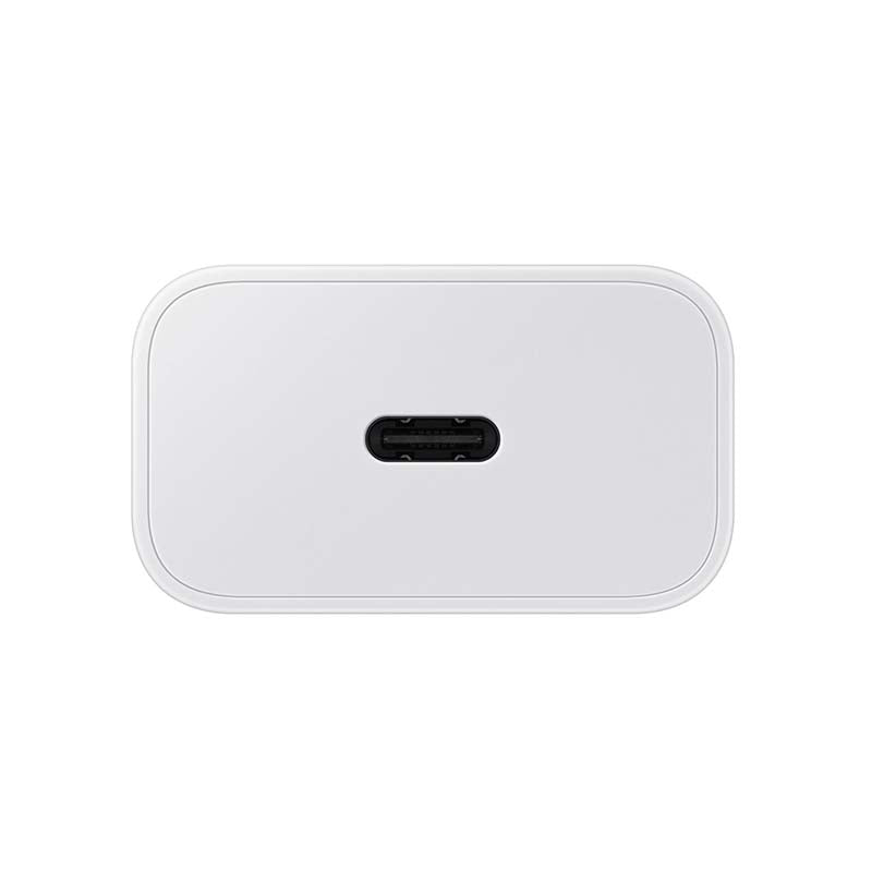 Samsung Galaxy 1 Port GAN Travel Adapter 25W with Cable - White - White