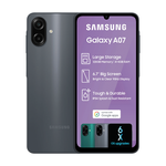 Samsung Galaxy A07 4G Dual Sim 128GB - Black - Black