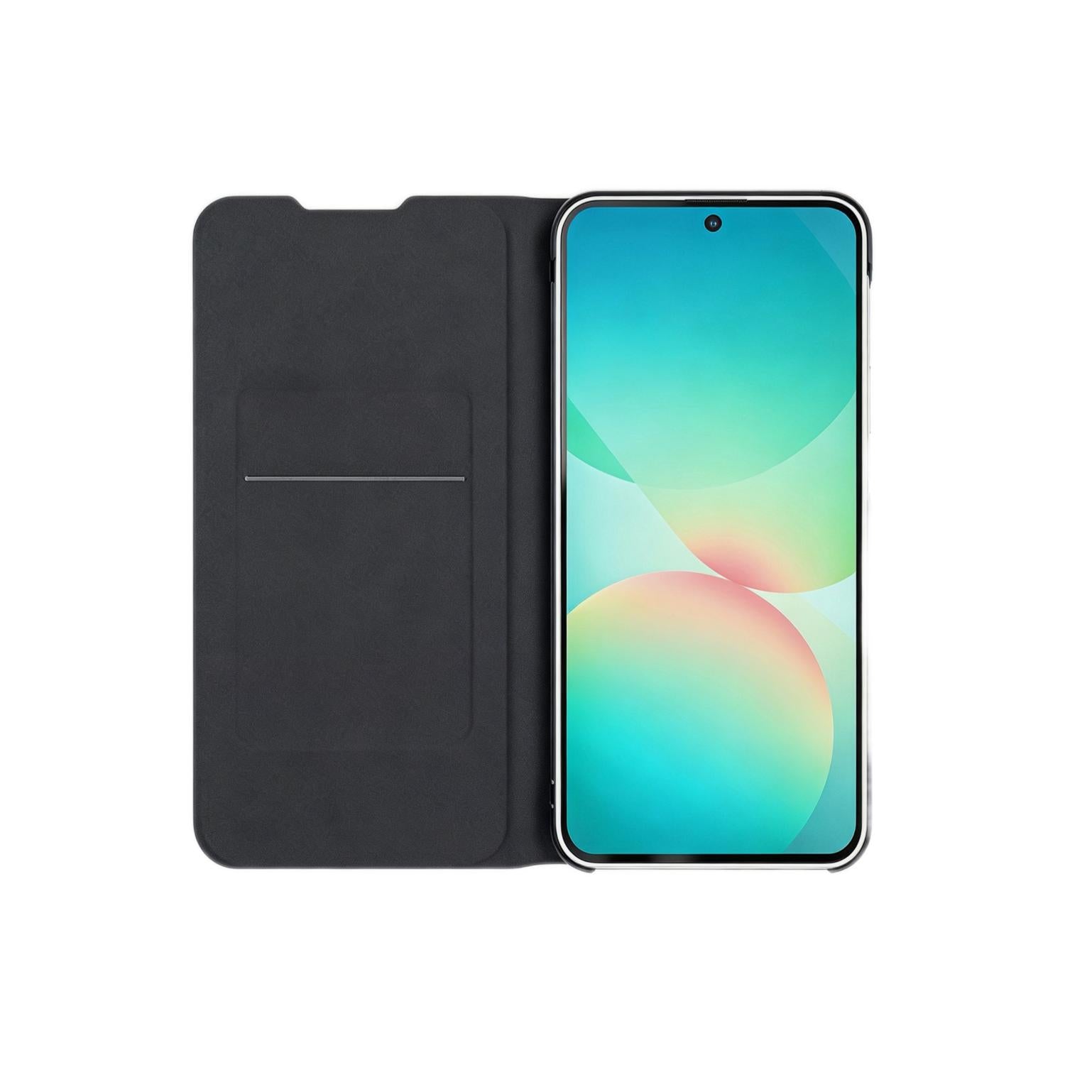 Samsung Mobeen Flip Case for Samsung Galaxy A27 - Black - Black