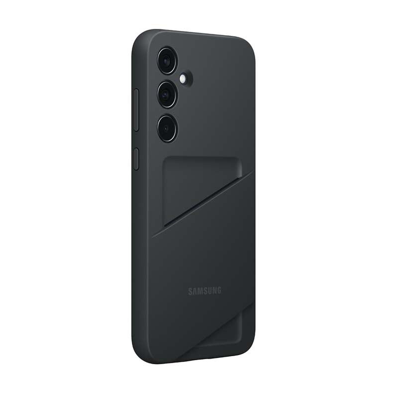Samsung Galaxy A35 5G Card Slot Case - Black - Black