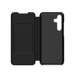 Samsung Galaxy A35 5G SMAPP Wallet Flip Cover - Black - Black