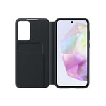 Samsung Galaxy A35 5G Smart View Wallet Case - Black - Black