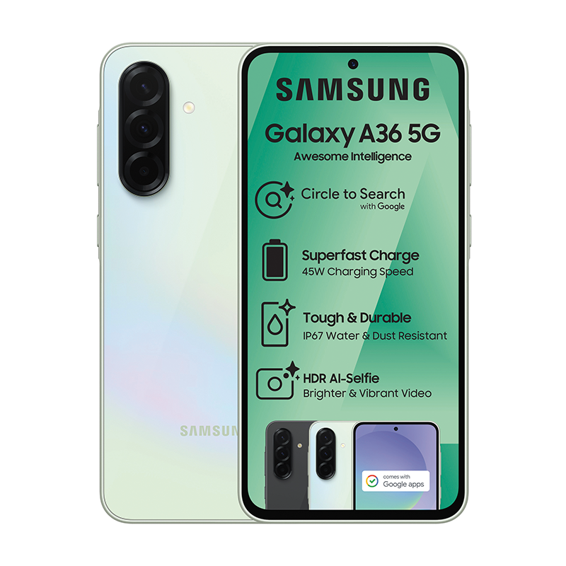 Samsung Galaxy A36 5G Dual Sim 128GB - Green - Green