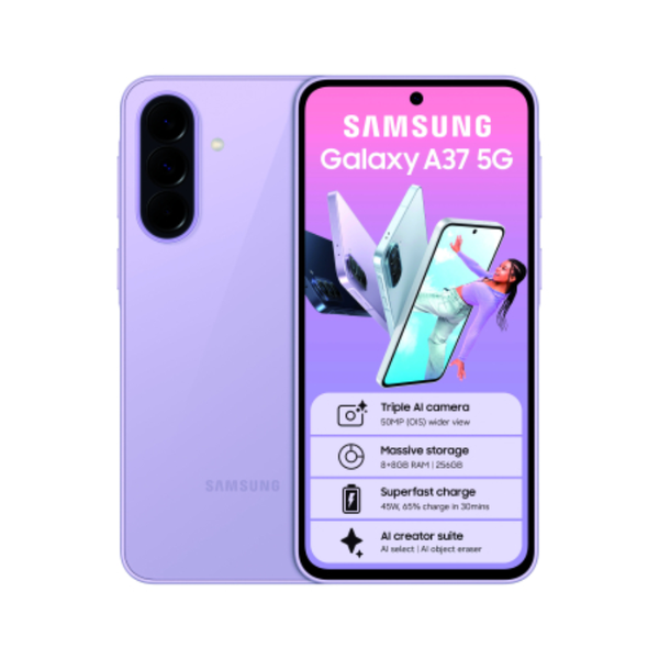 Samsung Galaxy A37 5G Dual Sim 256GB - Light Violet – Technomobi