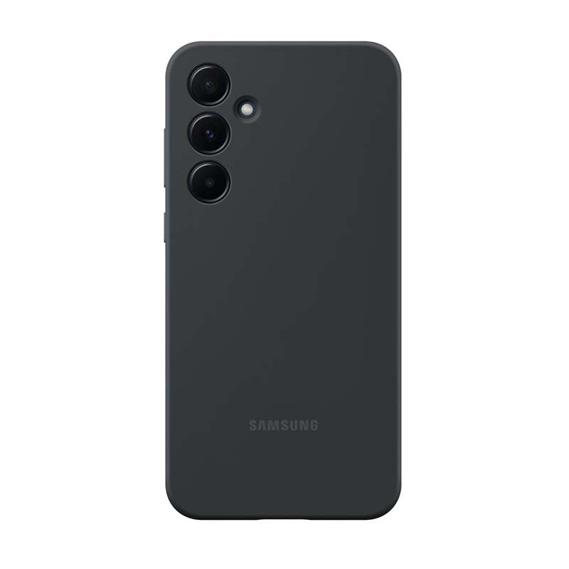 Samsung Galaxy A55 5G Silicone Case - Black - Black