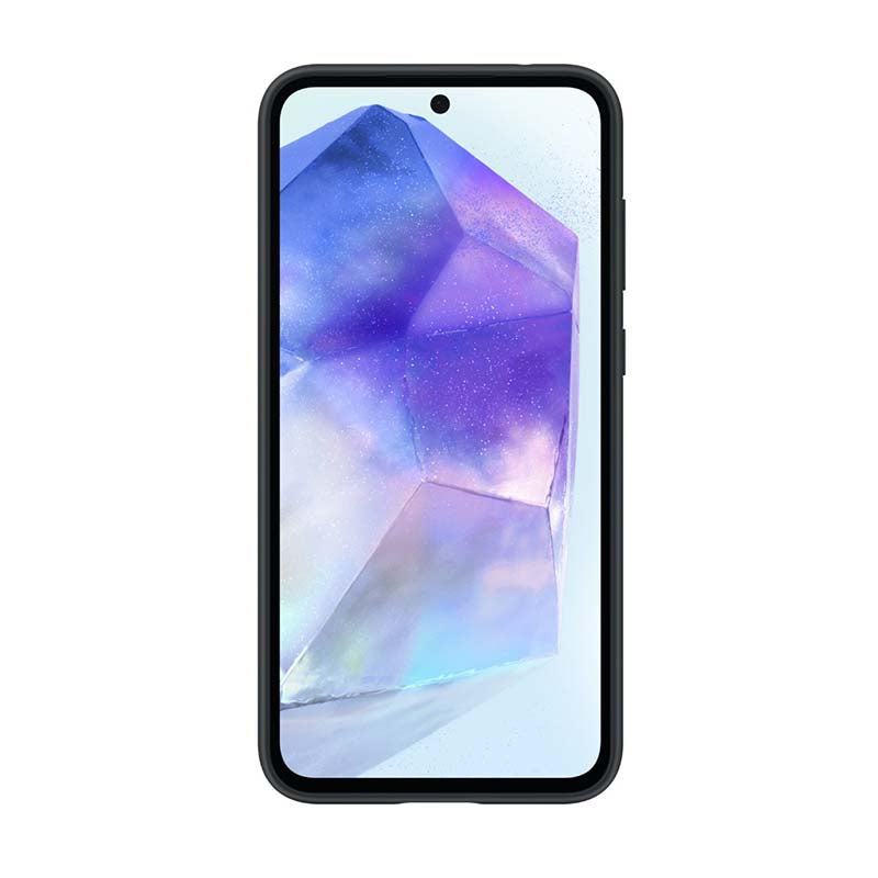 Samsung Galaxy A55 5G Silicone Case - Black - Black