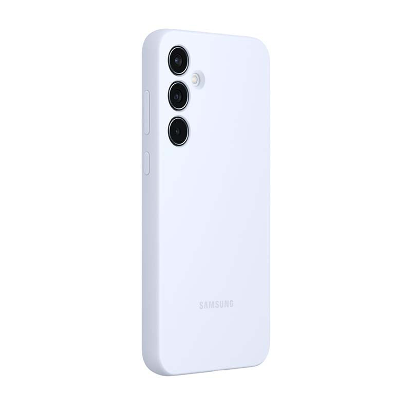 Samsung Galaxy A55 5G Silicone Case - Light Blue - Blue