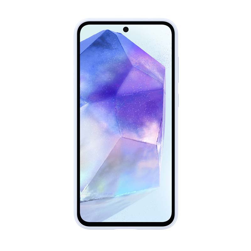 Samsung Galaxy A55 5G Silicone Case - Light Blue - Blue