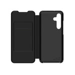 Samsung Galaxy A55 5G SMAPP Wallet Flip Cover - Black - Black